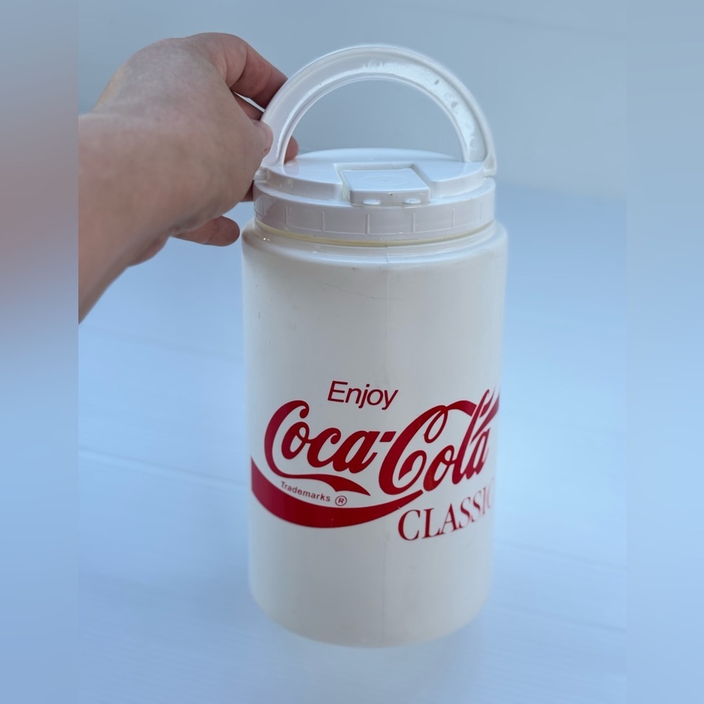 Coca Cola Classic Cooler Jug Tailgate Camping